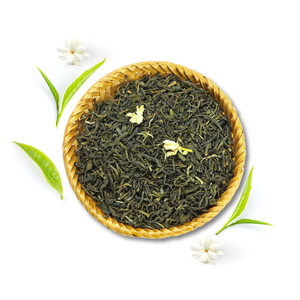 Thé vert biologique de qualité exportatrice, saveur de jasmin, thé aux fleurs au goût délicat, 200g, 500g, 1kg, sachets de thé au jasmin confortable pour barista - Product Image 4