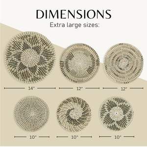 Handcrafted Horizontal Pattern Rectangle Modern <b>Hanging</b> <b>Wall</b> Jute <b>Basket</b> Natural Woven <b>Wall</b> Storage & Decorative <b>Basket</b> - Product Image 6