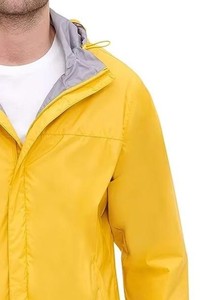 Cheap Price Men <b>Winter</b> Canvas Windbreaker <b>Jacket</b> High Street Style <b>Waterproof</b> Breathable Plain Dyed Front Logo OEM Service - Product Image 4