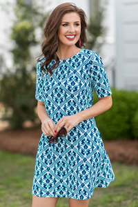 Elegant Bohemian Style High Waist Two Piece Set Crepe <b>Boho</b> <b>Summer</b> <b>Dresses</b> Mid-Calf 100% Cotton Puff Sleeve Floral Print - Product Image 5