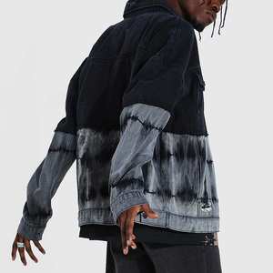 Chaqueta de Mezclilla Estilosa para Hombre, Ropa Casual, Venta al por Mayor OEM, Chaqueta de Mezclilla de Algodón de Alta Calidad para Hombre, Chaquetas de Mezclilla Personalizadas para Hombre - Product Image 2