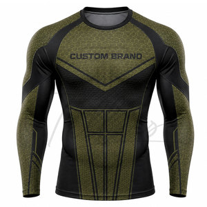 CMen <b>Compression</b> <b>shirt</b> High quality Solid Color Stretch Gym Slim Fit <b>Compression</b> <b>shirt</b> High Quality <b>Men</b> <b>Compression</b> <b>Shirt</b> - Product Image 1