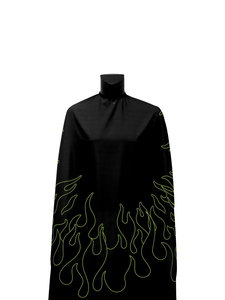 Capa de Barbero Profesional Personalizada con Foto, Delantal de Salón para Cortar el Cabello, Poliéster Pongee Ecológico Resistente al Agua - Product Image 4