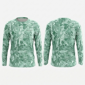 Camisa de Pesca con Estampado de Camuflaje Personalizado para Hombre, Manga Larga, Protección Solar UPF 50+, Jersey Deportivo con Protección UV - Product Image 4