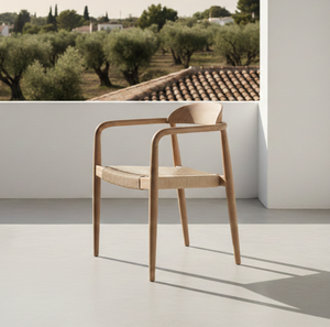 Chaise de salle à manger Kuba en gros, design moderne, résistante à l'eau, confortable, multifonctionnelle, en teck durable pour le marché mondial - Product Image 2