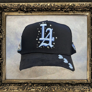 New Original Quality Luxury Striped Leaf Baseball Cap 3D Embroidery Distressed Curved Brim 100% Cotton Dandy <b>Hats</b> - Product Image 3