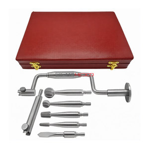 Stainless Steel GERMAN Hudson Brace <b>Hand</b> <b>Drill</b> Surgical Orthopedic Instrument Reusable Manual Bone Drilling Tool Precision Medic - Product Image 6