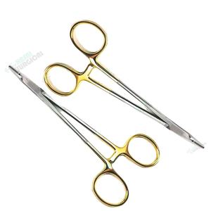 Porte-aiguille plaqué or Wangensteen Porte-aiguille Instruments chirurgicaux - Product Image 1