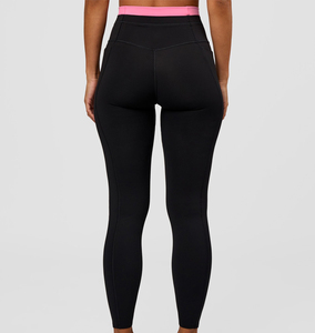 Leggings de yoga taille haute pour femmes, personnalisables, extensibles, pour la course et le fitness, vente en gros - Product Image 3