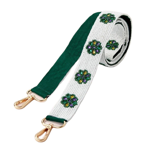 Chic Seed Beads Beaded Embroidery <b>Bag</b> Strap Matching Strap Premium Seed Beaded <b>Bag</b> Strap Team Inspired BY MULTI CRAFT - Product Image 1
