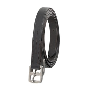Nuevas estribas de acero inoxidable recubiertas de cuero para carreras de barriles estilo western, reutilizables. - Product Image 5