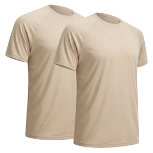 เสื้อยืดเปล่าเรียบๆ สำหรับผู้ชาย ปรับแต่งได้ ฤดูร้อน ผ้าฝ้ายเจอร์ซีย์ 100% 280GSM ลายเรียบ ระบายอากาศได้ดี เสื้อยืดผู้ชาย - Product Image 5