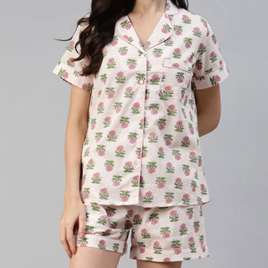 ladies printed shorts stretch casual lounge shorts women printed shorts <b>elastic</b> waist beach wear shorts ladies printed shorts - Product Image 1