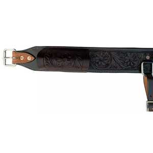 Logo personnalisé le plus vendu conception de panier usiné à la main selle occidentale circonférence de cheval Cinch produits en cuir durables pour chevaux - Product Image 4