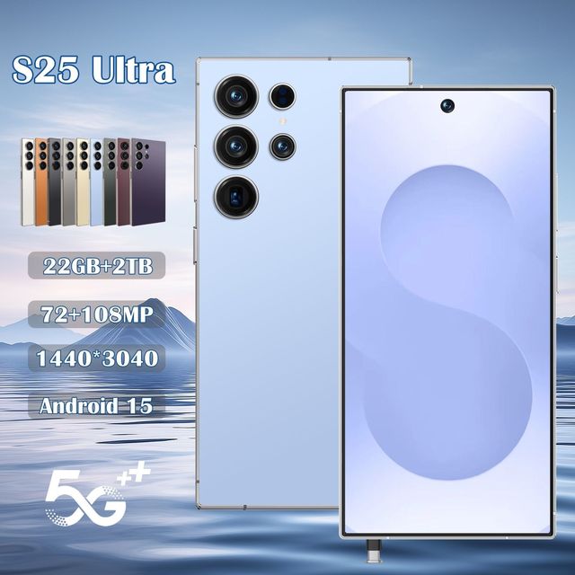 New Low-priced A+S25 Ultra Original Deca Core 12G+1TB 512GB 256 GB Flagship 5G CDMA Smart Used Phone Android 15 108MP Wh