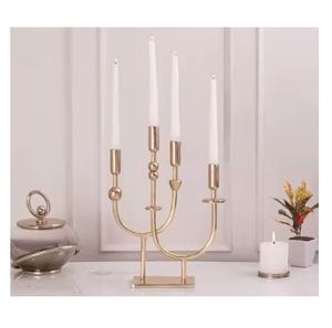 Candelabro de Metal con Diseño Elegante y Símbolo de Amor, Decoración de Piso, Soporte para Velas de Altura Personalizable - Product Image 5