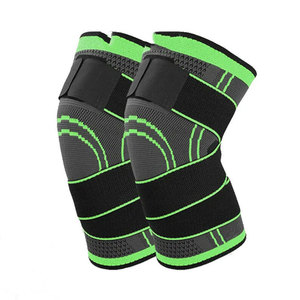 Attelle de soutien du genou réglable avec fermeture auto-agrippante, conception tricotée respirante pour une utilisation universelle unisexe, protection toutes saisons - Product Image 3