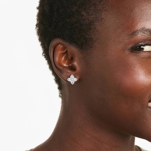 Premium 925 <b>Silver</b> Moissanite Diamond Jewelry <b>Stud</b> Earrings Brilliance and Elegant Modern <b>Stud</b> Earrings for Special Occasions - Product Image 4