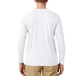 Chemise de pêche à manches longues pour homme, protection UV UPF 50, polyester, pour la randonnée, la course à pied, la natation, logo personnalisé - Product Image 3