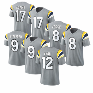 Jersey de Fútbol Americano Personalizado OEM, Uniforme de Entrenamiento para Clubes y Equipos con Nombre y Número Personalizados, Logotipo con Fuente Personalizada, Nombre y Número del Jugador - Product Image 5