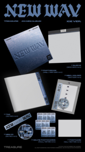 TREASURE NEW WAV RED ICE Ver 4th มินิอัลบั้ม  แผ่นซีดีอัลบั้มเพลงเคป๊อปของแท้  โฟโต้บุ๊ค  โฟโต้การ์ด  โปสเตอร์  ของขวัญรุ่นลิมิเต็ดอิดิชั่น - Product Image 2