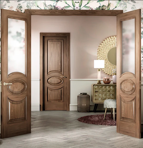 Portes en bois massif étanches : Designs en bois naturel pré-montées avec cadres pour appartements et villas, surfaces finies – Vente en gros - Product Image 3