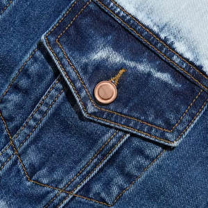 Diseño Clásico, Ropa Casual de Calle con Múltiples Bolsillos, Chaqueta de Manga Larga con Botones y Bolsillos en el Pecho, Estilo Clásico - Product Image 3