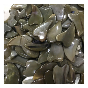 Horn scalp <b>massage</b> natural buffalo horn material for hair salon relaxation <b>tool</b> and personal care Vietnam supplier - Product Image 3