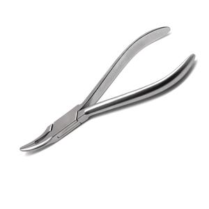 Orthodontic <b>Plastic</b> Instrument Set Manual Dental Pliers Pointed Tip Curved Type Eyebrow Use Eco-Friendly <b>Brackets</b> Ligature - Product Image 5