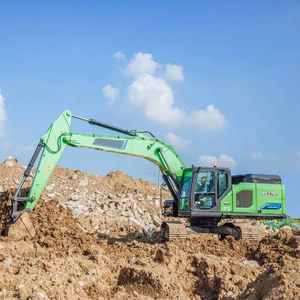 Excavadora de cadenas amarilla de 3 toneladas usada profesionalmente con pluma de giro lateral y controles de precisión para acceso estrecho - Product Image 1