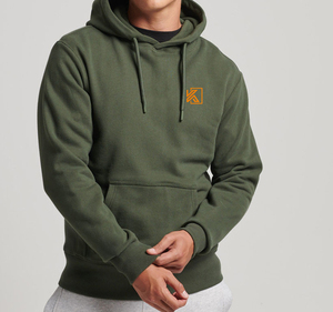 Sudadera con Capucha de Algodón Transpirable Extra Grande con Cierre para Hombre, Moda Urbana de Invierno, Casual, Fabricante OEM ODM al por Mayor - Product Image 1