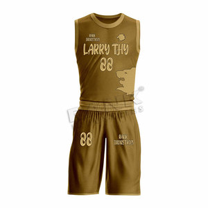 Uniforme de basket-ball unisexe avec une coupe confortable, maillot et short à séchage rapide pour les sports d'équipe et l'entraînement - Product Image 1