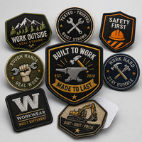 Badge brodé thermocollant à forte adhérence pour vêtements de travail et sacs – Vente en gros directe usine