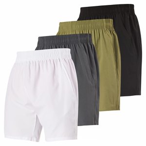 Pantalones Cortos Deportivos de Verano para Hombre, Casuales, para Correr, con Estampado de Ondas, Color Sólido, Cordón Ajustable, Holgados, Secado Rápido, para Gimnasio - Product Image 4