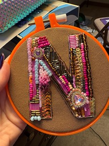 Premium Beaded Embroidery Keychain Handmade Decorative <b>Key</b> <b>Ring</b> <b>for</b> <b>Women</b> Girls Handbags Travel Bags School Bags and Gifts - Product Image 6
