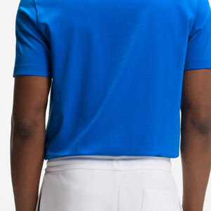 T-shirt pour homme en tissu léger et doux, tenue décontractée pour l'extérieur, col rond, avec possibilité de personnalisation du logo. - Product Image 6