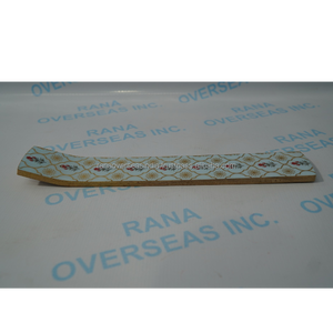 Handmade Enamel Wooden Ash Catcher Incense Tray Floral Pattern Stick Holder for Aromatherapy Meditation Yoga <b>Decor</b> - Product Image 2