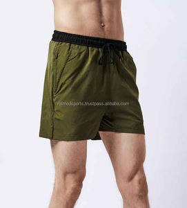 280 GSM impression par sublimation personnalisée conception de poche de vêtements de sport tissus légers short de course short à taille élastique - Product Image 3