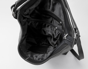 Factory Custom Durable Leather <b>Bag</b> Hobo Zipper Handbag Casual Trend new arrival Waterproof stylish Genuine Leather Hobo <b>Bags</b> - Product Image 3