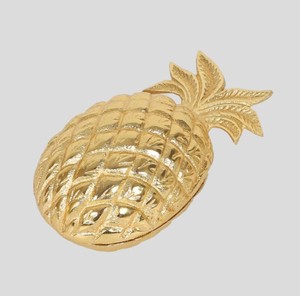 Recipiente Redondo de Aluminio Pulido de Primera Calidad, Acabado Dorado, Caja Decorativa para Dulces, Frutos Secos y Decoración del Hogar - Product Image 1