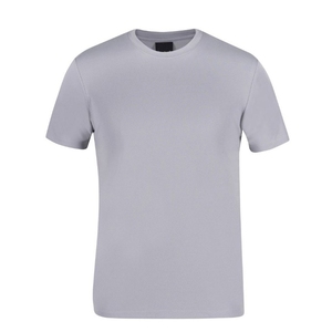 T-shirt pour homme en polyester de haute qualité, manches courtes, respirant, décontracté, vêtements d'été pour homme, logo personnalisé - Product Image 3