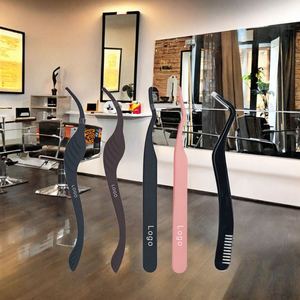 Professional Stainless Steel <b>Pointed</b> Comb Tweezer for Eyebrow Shaping Precision Hair <b>Removal</b> Beauty <b>Tool</b> High Quality Handmade - Product Image 4