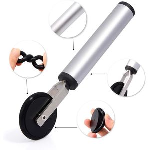 Rullo in gomma a ruota singola per applicazione pellicole auto e vinile, con raschietto per contorni e bordi - Product Image 4