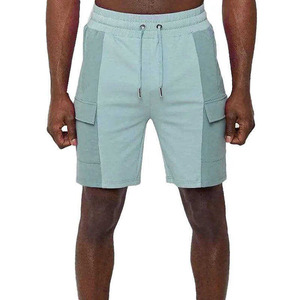 Ensembles de t-shirts et shorts multi-pièces pour hommes, style sportif et athlétique, col rond, jersey, avec shorts chauds pour hommes - Product Image 3