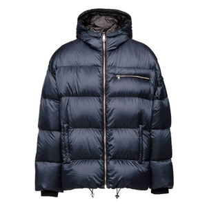 Oversized Men's Woolen Puffer <b>Jacket</b> Embroidery <b>Waterproof</b> Breathable Trendy Winter Quilted Full Zip Streetwear <b>Warm</b> Casual - Product Image 5