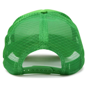 หมวกแก๊ปเบสบอลแบบ 5 ชิ้นส่วน ปรับแต่งได้สำหรับผู้ชาย ทำจากหนังกลับ พร้อมตาข่ายและป้ายปักโลโก้ สามารถเลือกโลโก้ของตัวเองได้ - Product Image 2