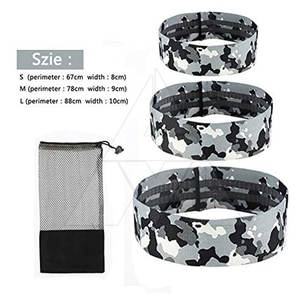 Bande de résistance pour exercices de fessiers avec boucles antidérapantes, haute élasticité, taille personnalisable - Product Image 3