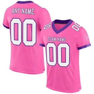 Camisetas de Fútbol Americano de Manga Corta con Diseños de la Nueva Temporada 2026, Nombre y Números del Equipo Personalizados, Ropa Deportiva Transpirable y Antibacteriana - Product Image 2