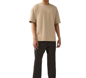 Black Custom Men's T-Shirts <b>Short</b> <b>Sleeve</b> O-Neck 100% Cotton Worsted Fabric Front Logo Formal Style Loose Fit Anti-Pilling - Product Image 1