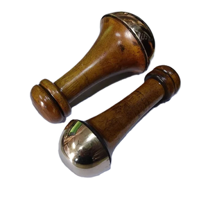 Bâtonnet Kansa en bois naturel fait main, outil de massage ayurvédique pour le visage, prix abordable, vente en gros depuis l'Inde - Product Image 1